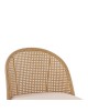 Σκαμπό μπαρ Kace φυσικό pe rattan-φυσικό ύφασμα-φυσικό μέταλλο 43x55x102εκ Υλικό: METAL. PU . PE RATTAN 058-000062