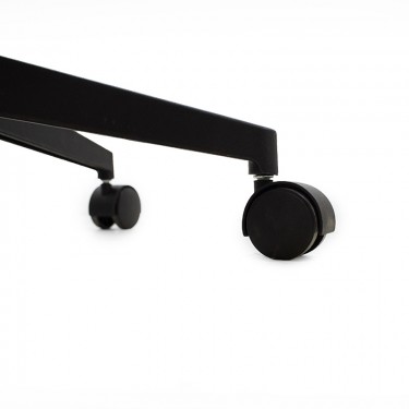 Καρέκλα γραφείου Ghost με ύφασμα mesh χρώμα μαύρο - γκρι Υλικό: FABRIC MESH 069-000008