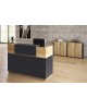 Γραφείο reception Lotus σε χρώμα φυσικό - ανθρακί 180x70x110εκ Υλικό: CLIPBOARD WITH MELAMINE 25mm & 20mm 069-000016 Γραφείο reception Lotus σε χρώμα φυσικό - ανθρακί 180x70x110εκ Υλικό: CLIPBOARD WITH MELAMINE 25mm & 20mm 069-000016