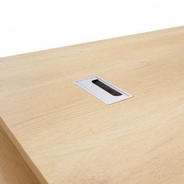 Γραφείο εργασίας επαγγελματικό Amazon αριστερή γωνία χρώμα sonoma 180x160x76εκ Υλικό: CLIPBOARD 25mm & 16mm WITH MELAMINE 069-000027