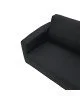Καναπές διθέσιος Sidica I PU σε μαύρη απόχρωση 135x78x83εκ Υλικό: PU - METAL -WOOD 069-000085 Καναπές διθέσιος Sidica I PU σε μαύρη απόχρωση 135x78x83εκ Υλικό: PU - METAL -WOOD 069-000085