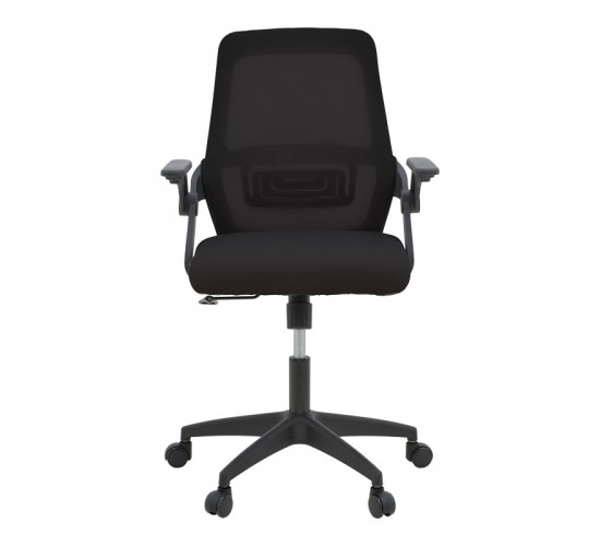 Καρέκλα γραφείου Reji mesh ύφασμα μαύρο 58x60x89-99εκ Υλικό: MESH - FABRIC - METAL 069-000092 Καρέκλα γραφείου Reji mesh ύφασμα μαύρο 58x60x89-99εκ Υλικό: MESH - FABRIC - METAL 069-000092