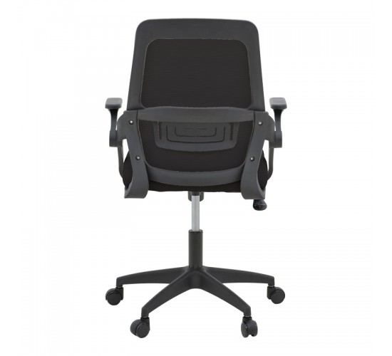 Καρέκλα γραφείου Reji mesh ύφασμα μαύρο 58x60x89-99εκ Υλικό: MESH - FABRIC - METAL 069-000092 Καρέκλα γραφείου Reji mesh ύφασμα μαύρο 58x60x89-99εκ Υλικό: MESH - FABRIC - METAL 069-000092