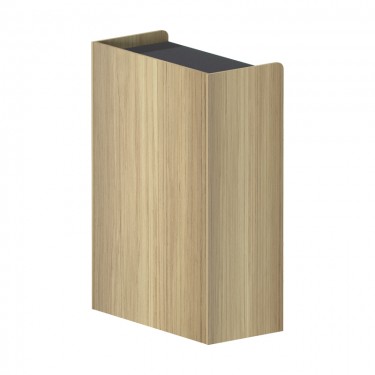 Ντουλάπι γραφείου χαμηλό Lotus σε φυσική-ανθρακί απόχρωση 80x40x120εκ Υλικό: Top panel 25mm MFC - Rest are 15mm MFC - MFC door With locker 069-000115