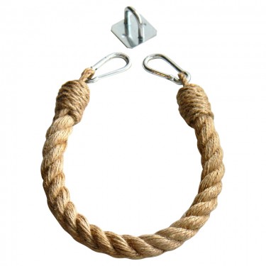 Κρεμάστρα - χαρτοθήκη τοίχου PWF-0226 μεταλλική με σχοινί 12x3x38εκ Υλικό: METAL .ROPE 071-000571