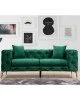 Καναπές 2θέσιος PWF-0579 τύπου Chesterfield ύφασμα πράσινο 197x90x73εκ Υλικό: Fabric:100% POLYESTER - BEEICH WOOD - CHPBOARD - METAL 071-001326 Καναπές 2θέσιος PWF-0579 τύπου Chesterfield ύφασμα πράσινο 197x90x73εκ Υλικό: Fabric:100% POLYESTER - BEEICH WOOD - CHPBOARD - METAL 071-001326