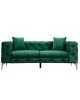 Καναπές 2θέσιος PWF-0579 τύπου Chesterfield ύφασμα πράσινο 197x90x73εκ Υλικό: Fabric:100% POLYESTER - BEEICH WOOD - CHPBOARD - METAL 071-001326 Καναπές 2θέσιος PWF-0579 τύπου Chesterfield ύφασμα πράσινο 197x90x73εκ Υλικό: Fabric:100% POLYESTER - BEEICH WOOD - CHPBOARD - METAL 071-001326