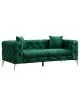 Καναπές 2θέσιος PWF-0579 τύπου Chesterfield ύφασμα πράσινο 197x90x73εκ Υλικό: Fabric:100% POLYESTER - BEEICH WOOD - CHPBOARD - METAL 071-001326 Καναπές 2θέσιος PWF-0579 τύπου Chesterfield ύφασμα πράσινο 197x90x73εκ Υλικό: Fabric:100% POLYESTER - BEEICH WOOD - CHPBOARD - METAL 071-001326