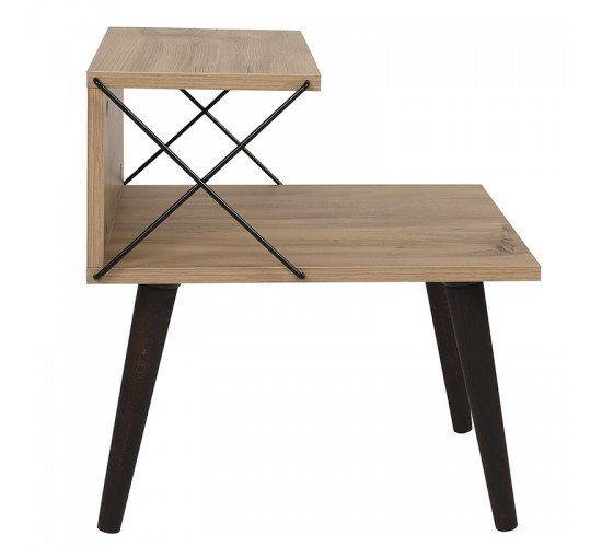 Βοηθητικό τραπέζι-κομοδίνο Gather sonoma-καρυδί 50x40x55εκ Υλικό: CHIPBOARD 18MM WITH MELAMINE 071-001532 Βοηθητικό τραπέζι-κομοδίνο Gather sonoma-καρυδί 50x40x55εκ Υλικό: CHIPBOARD 18MM WITH MELAMINE 071-001532