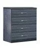 Συρταριέρα Killian με 4 συρτάρια zebrano 80x40x80εκ Υλικό: PARTICLE BOARD WITH PAPER FINISH 072-000079 Συρταριέρα Killian με 4 συρτάρια zebrano 80x40x80εκ Υλικό: PARTICLE BOARD WITH PAPER FINISH 072-000079