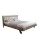 Κρεβάτι Frankly διπλό oak-μπεζ pu 150x200εκ Υλικό: MELAMINE 072-000092 Κρεβάτι Frankly διπλό oak-μπεζ pu 150x200εκ Υλικό: MELAMINE 072-000092