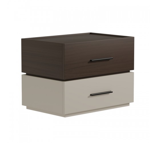 Κομοδίνο Sonlen mdf σε καρυδί-μπεζ απόχρωση 60x40x44.5εκ Υλικό: MELAMINE - MDF 072-000105 Κομοδίνο Sonlen mdf σε καρυδί-μπεζ απόχρωση 60x40x44.5εκ Υλικό: MELAMINE - MDF 072-000105