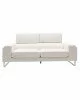 Καναπές Shea 3θέσιος PU ivory-inox 198x80x87εκ Υλικό: PU - INOX 074-000008 Καναπές Shea 3θέσιος PU ivory-inox 198x80x87εκ Υλικό: PU - INOX 074-000008