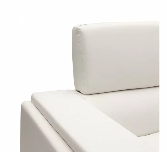 Καναπές Shea 3θέσιος PU ivory-inox 198x80x87εκ Υλικό: PU - INOX 074-000008 Καναπές Shea 3θέσιος PU ivory-inox 198x80x87εκ Υλικό: PU - INOX 074-000008