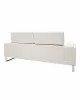 Καναπές Shea 3θέσιος PU ivory-inox 198x80x87εκ Υλικό: PU - INOX 074-000008 Καναπές Shea 3θέσιος PU ivory-inox 198x80x87εκ Υλικό: PU - INOX 074-000008