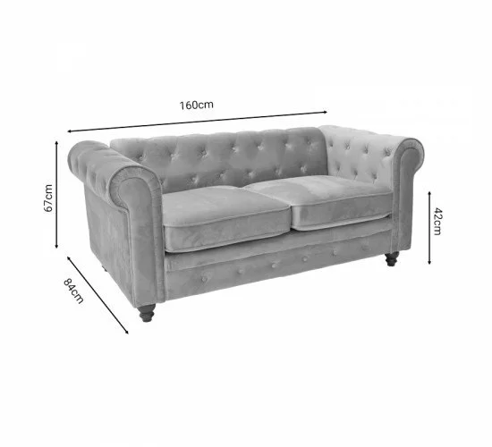 Kαναπές διθέσιος Incredible βελούδο μπεζ 160x84x67εκ Υλικό: VELVET FABRIC 074-000028 Kαναπές διθέσιος Incredible βελούδο μπεζ 160x84x67εκ Υλικό: VELVET FABRIC 074-000028