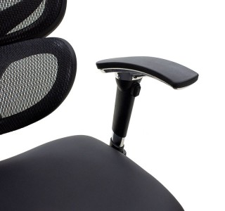 Καρέκλα γραφείου διευθυντή Freedom Premium Quality μαύρο pu-mesh Υλικό: FABRIC MESH. Pu 076-000008