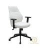 Καρέκλα γραφείου διευθυντή Benno με pu χρώμα λευκό Υλικό: PU 076-000012