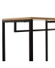 Έπιπλο εισόδου-ραφιέρα Ramon φυσικό-μαύρο 90,5x41x167εκ Υλικό: CLIPBOARD 15mm WITH MELAMINE METAL 085-000008 Έπιπλο εισόδου-ραφιέρα Ramon φυσικό-μαύρο 90,5x41x167εκ Υλικό: CLIPBOARD 15mm WITH MELAMINE METAL 085-000008