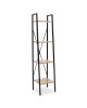 Βιβλιοθήκη Ramon φυσικό-μαύρο 34x32,5x148εκ Υλικό: CLIPBOARD 15mm WITH MELAMINE METAL 085-000013 Βιβλιοθήκη Ramon φυσικό-μαύρο 34x32,5x148εκ Υλικό: CLIPBOARD 15mm WITH MELAMINE METAL 085-000013