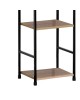 Βιβλιοθήκη Azuel φυσικό-μαύρο μέταλλο 29x23.5x144εκ Υλικό: chipboard in wild oak steel tube in electric coating in black 085-000020 Βιβλιοθήκη Azuel φυσικό-μαύρο μέταλλο 29x23.5x144εκ Υλικό: chipboard in wild oak steel tube in electric coating in black 085-000020