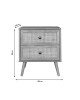 Κομοδίνο Oslo sonoma 50x39x55εκ Υλικό: CLIPBOARD WITH PAPER WOOD - PP RATTAN - WOOD 086-000002 Κομοδίνο Oslo sonoma 50x39x55εκ Υλικό: CLIPBOARD WITH PAPER WOOD - PP RATTAN - WOOD 086-000002