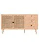 Μπουφές Oslo pakoworld sonoma 150x39x79εκ Μπουφές Oslo pakoworld sonoma 150x39x79εκ