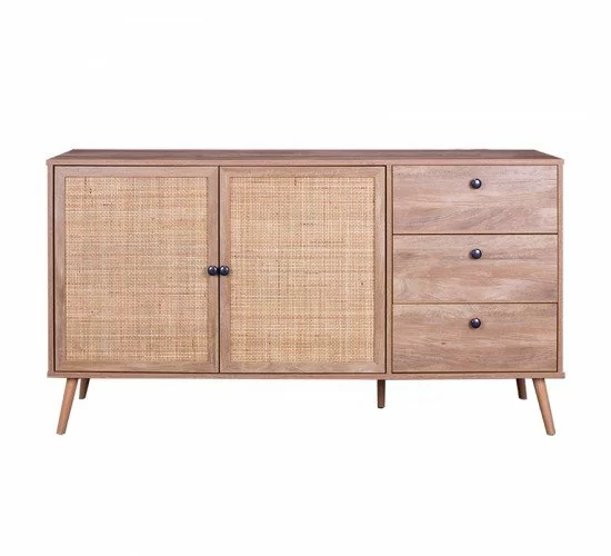 Μπουφές Oslo pakoworld sonoma 150x39x79εκ Μπουφές Oslo pakoworld sonoma 150x39x79εκ