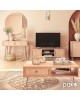Τραπέζι σαλονιού Oslo sonoma 110x59x41,5εκ Υλικό: CLIPBOARD WITH PAPER WOOD - PP RATTAN 086-000005 Τραπέζι σαλονιού Oslo sonoma 110x59x41,5εκ Υλικό: CLIPBOARD WITH PAPER WOOD - PP RATTAN 086-000005