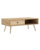 Τραπέζι σαλονιού Oslo sonoma 110x59x41,5εκ Υλικό: CLIPBOARD WITH PAPER WOOD - PP RATTAN 086-000005 Τραπέζι σαλονιού Oslo sonoma 110x59x41,5εκ Υλικό: CLIPBOARD WITH PAPER WOOD - PP RATTAN 086-000005