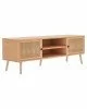 Έπιπλο τηλεόρασης Oslo sonoma 150x39x49εκ Υλικό: CLIPBOARD WITH 3D PAPER WOOD 15-12MM - METAL-PP RATTAN 086-000012 Έπιπλο τηλεόρασης Oslo sonoma 150x39x49εκ Υλικό: CLIPBOARD WITH 3D PAPER WOOD 15-12MM - METAL-PP RATTAN 086-000012