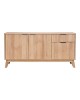 Μπουφές Hamea mdf σε φυσική απόχρωση 150x39,5x73εκ Υλικό: MDF WITH VENEER 086-000020