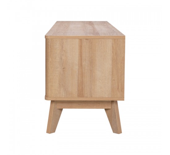 Έπιπλο τηλεόρασης Hamea mdf σε φυσική απόχρωση 145x39,5x49εκ Υλικό: MDF WITH VENEER 086-000021 Έπιπλο τηλεόρασης Hamea mdf σε φυσική απόχρωση 145x39,5x49εκ Υλικό: MDF WITH VENEER 086-000021