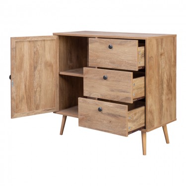 Μπουφές Oslo σε sonoma απόχρωση 85x39x79εκ Υλικό: 15MM PB LPL 086-000023