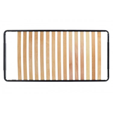 Σομιές μεταλλικός με 17 ανατομικές τάβλες 112x185x5εκ Υλικό: WOOD - METAL 088-000033