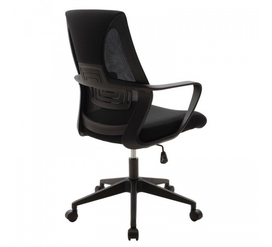 Καρέκλα γραφείου εργασίας Maestro με ύφασμα mesh χρώμα μαύρο Υλικό: FABRIC MESH 090-000007