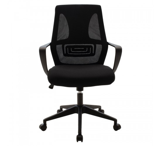 Καρέκλα γραφείου εργασίας Maestro με ύφασμα mesh χρώμα μαύρο Υλικό: FABRIC MESH 090-000007