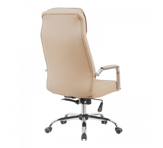 Καρέκλα γραφείου διευθυντή Morales pu cappuccino 60x70x118-124εκ Υλικό: PU - PVC - FOAM - PLYWOOD - METAL - NYLON 090-000023