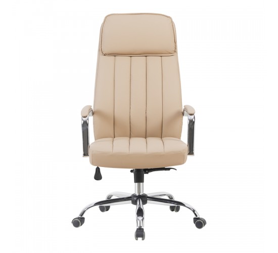 Καρέκλα γραφείου διευθυντή Morales pu cappuccino 60x70x118-124εκ Υλικό: PU - PVC - FOAM - PLYWOOD - METAL - NYLON 090-000023