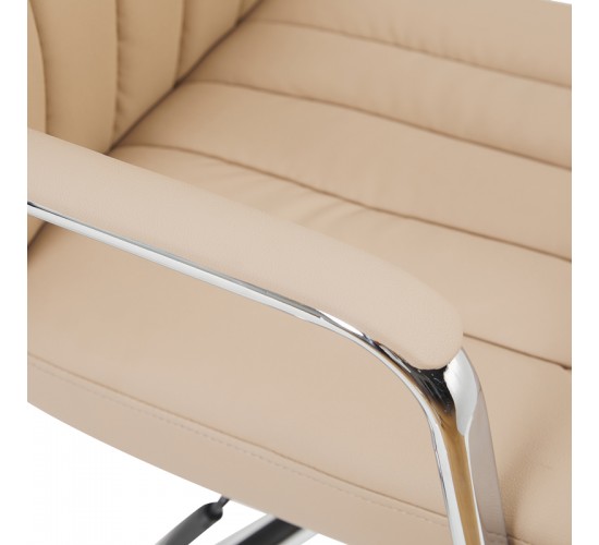 Καρέκλα γραφείου διευθυντή Morales pu cappuccino 60x70x118-124εκ Υλικό: PU - PVC - FOAM - PLYWOOD - METAL - NYLON 090-000023