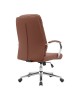 Καρέκλα γραφείου διευθυντή Normie pu καφέ 58x65x103-111εκ Υλικό: PU - PVC - FOAM - PLYWOOD - METAL - NYLON 090-000024