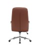Καρέκλα γραφείου διευθυντή Normie pu καφέ 58x65x103-111εκ Υλικό: PU - PVC - FOAM - PLYWOOD - METAL - NYLON 090-000024