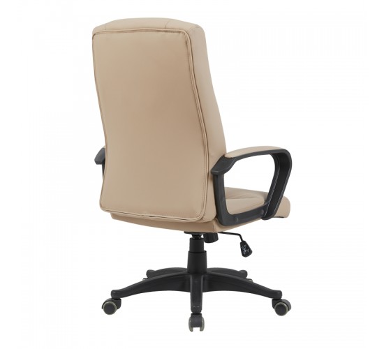 Καρέκλα γραφείου διευθυντή Roby pu cappuccino 60x70x102-110εκ Υλικό: PU. PVC. foam. plywood. metal.nylon 090-000026