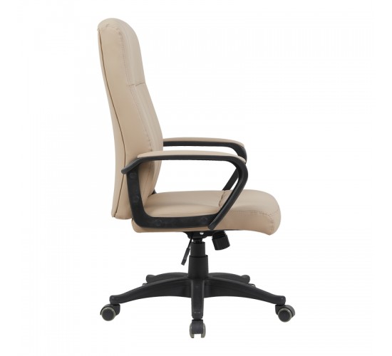 Καρέκλα γραφείου διευθυντή Roby pu cappuccino 60x70x102-110εκ Υλικό: PU. PVC. foam. plywood. metal.nylon 090-000026