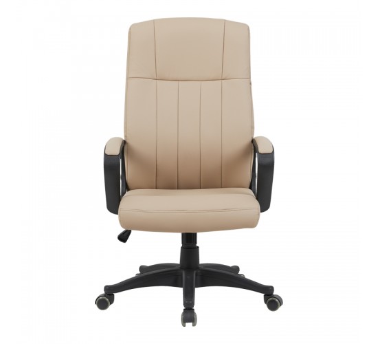 Καρέκλα γραφείου διευθυντή Roby pu cappuccino 60x70x102-110εκ Υλικό: PU. PVC. foam. plywood. metal.nylon 090-000026