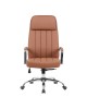 Καρέκλα γραφείου διευθυντή Morales pu καφέ 60x70x118-124εκ Υλικό: PU - PVC - FOAM - PLYWOOD - METAL - NYLON 090-000027