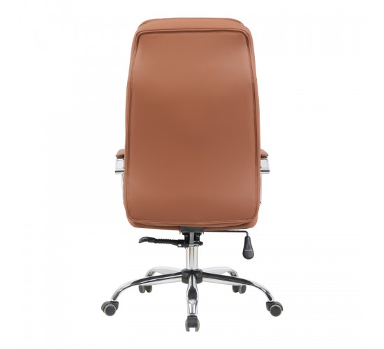Καρέκλα γραφείου διευθυντή Morales pu καφέ 60x70x118-124εκ Υλικό: PU - PVC - FOAM - PLYWOOD - METAL - NYLON 090-000027