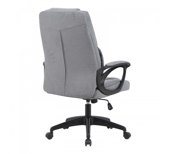 Καρέκλα γραφείου διευθυντή Kamora ύφασμα ανθρακί 66x67x103-111εκ Υλικό: FABRIC. foam. plywood. metal.nylon 090-000028
