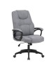 Καρέκλα γραφείου διευθυντή Kamora ύφασμα ανθρακί 66x67x103-111εκ Υλικό: FABRIC. foam. plywood. metal.nylon 090-000028