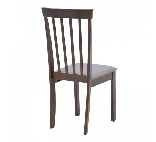 Καρέκλα Houston σε καρυδί απόχρωση 40x49x94εκ Υλικό: rubberwood 091-000010 Καρέκλα Houston σε καρυδί απόχρωση 40x49x94εκ Υλικό: rubberwood 091-000010